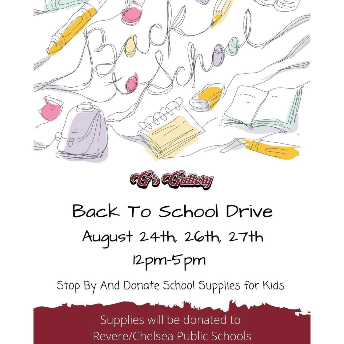 Back to School Drive