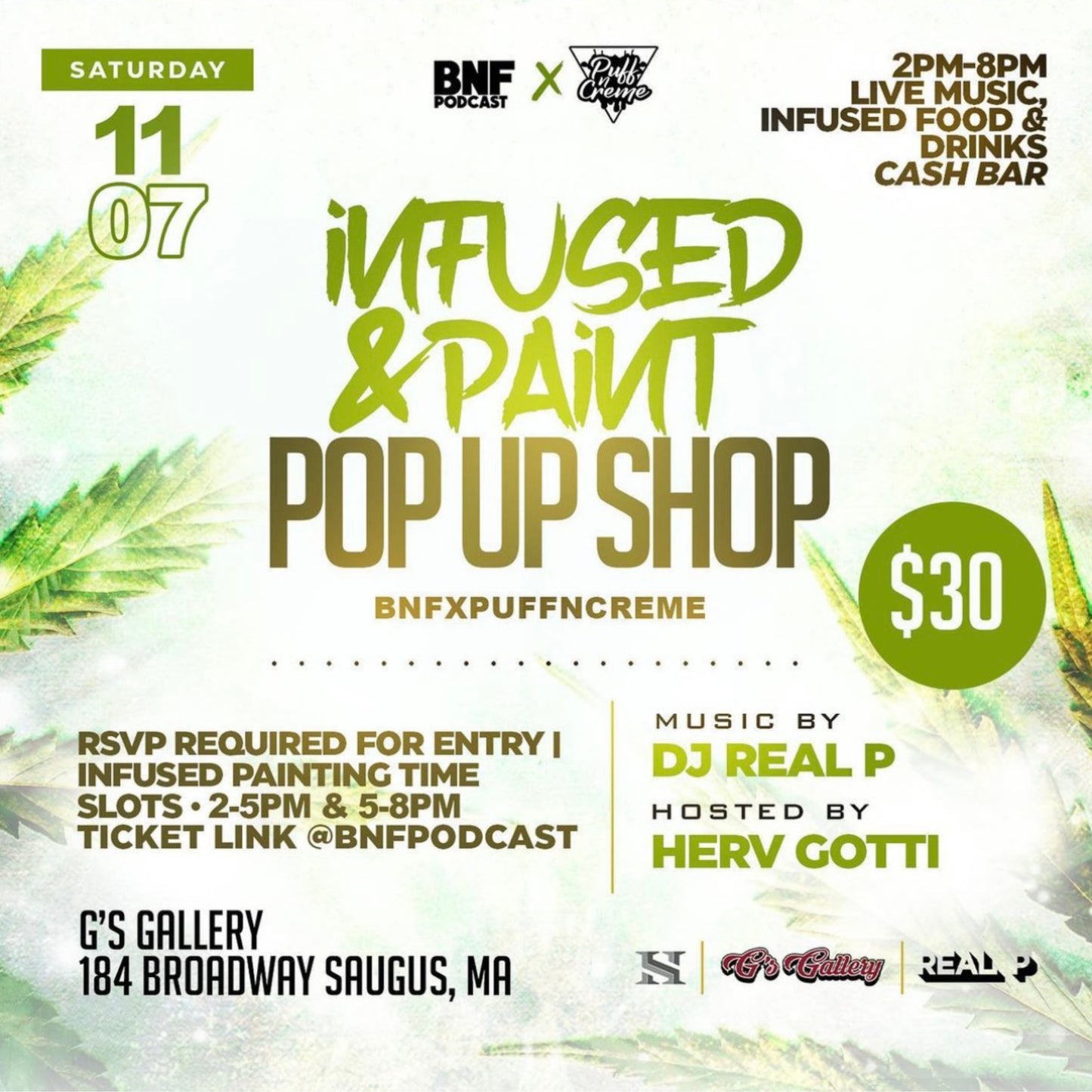 Infused & Paint Pop Up Shop