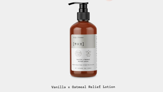 Life Flower Vanilla x Oatmeal Relief Lotion