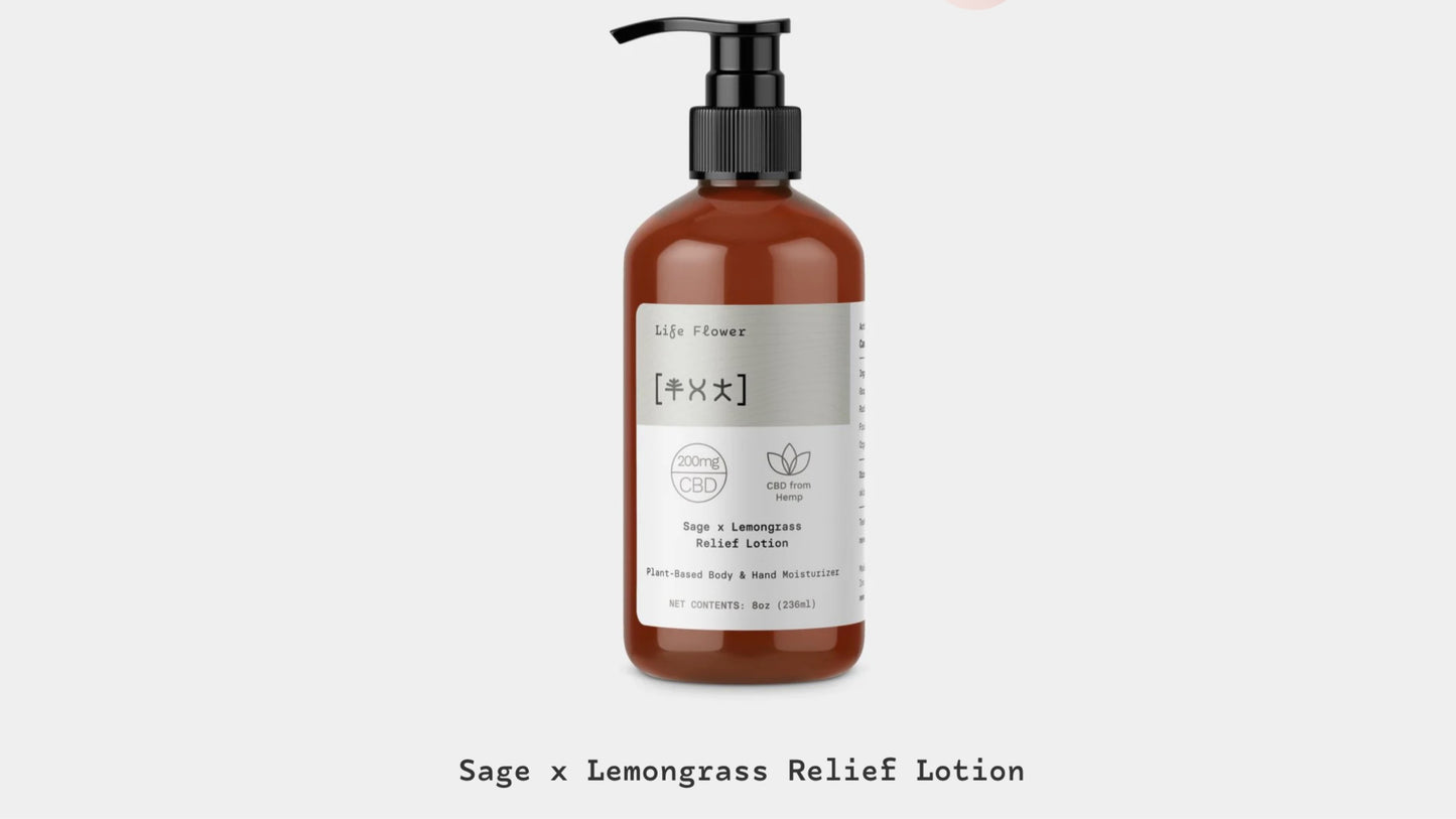 Life Flower Sage x Lemongrass Relief Lotion