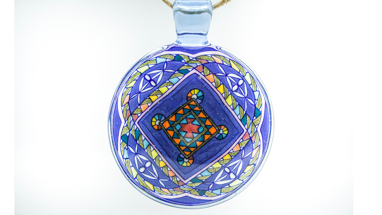 Drawn Pendant by Erin B